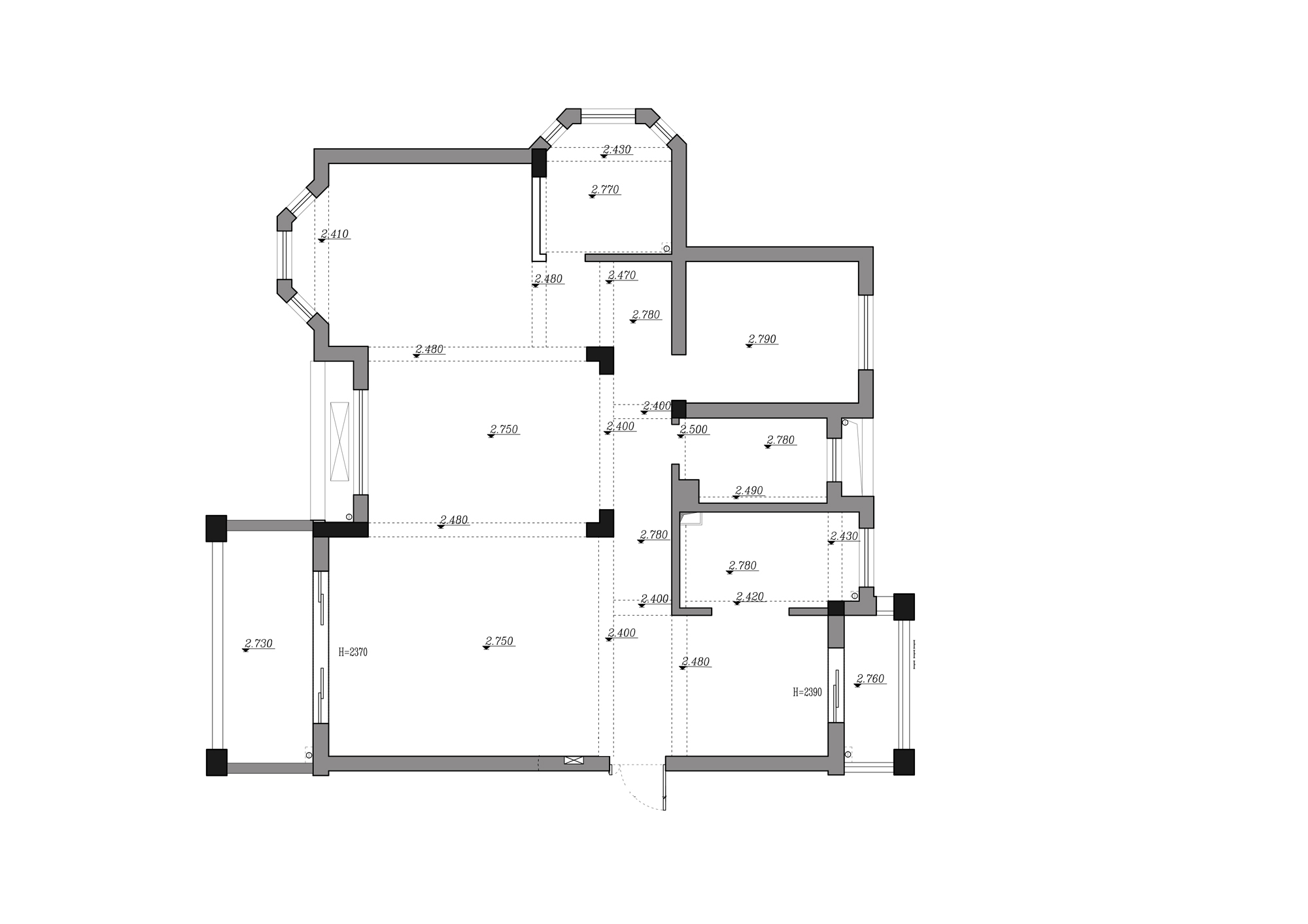 杭州捌零玖零设计|【风信子】135㎡现代北欧-15