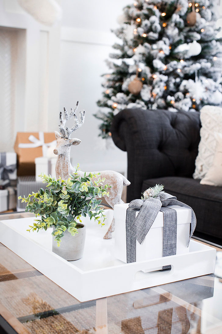 德州自然风白色圣诞家居设计-7