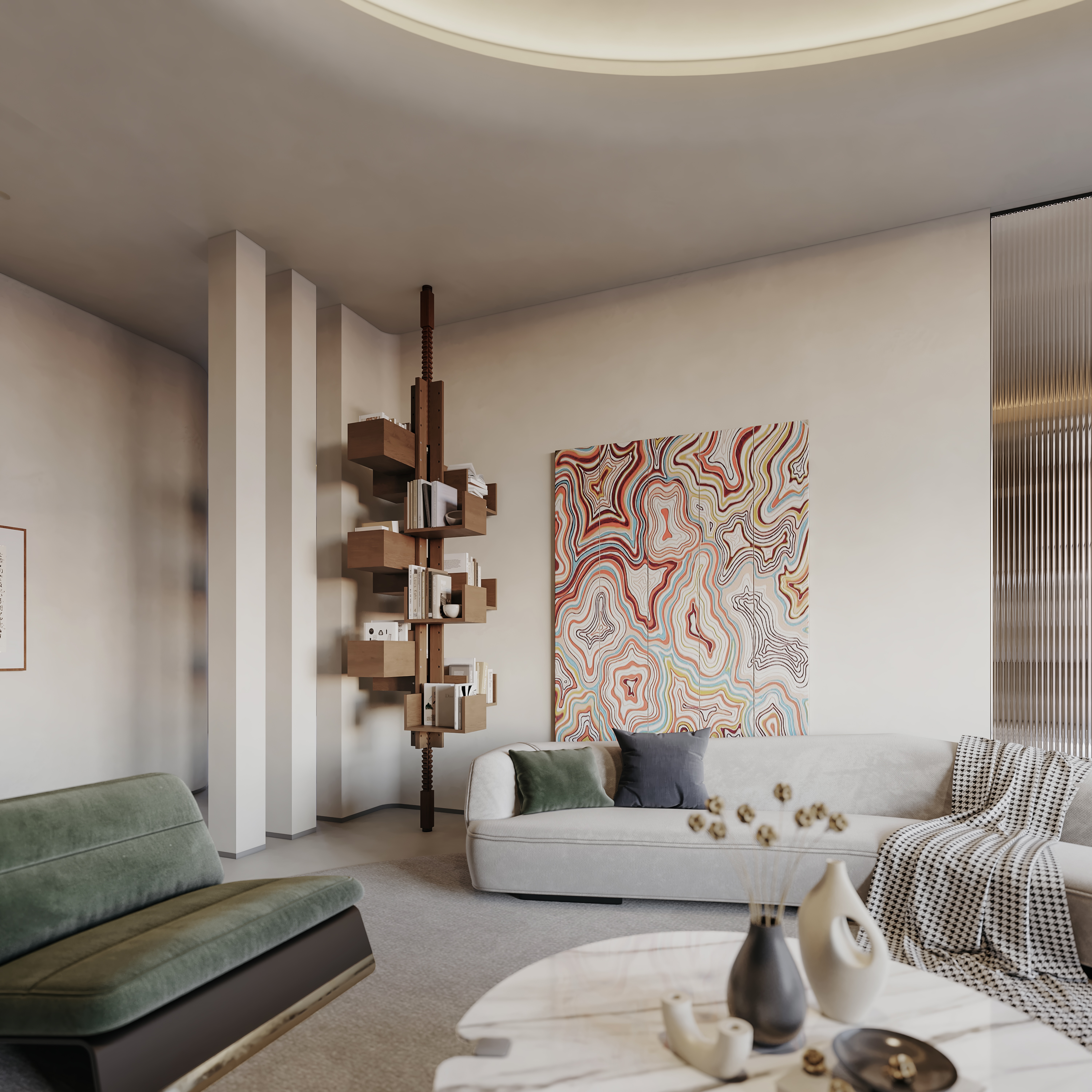 侘寂风工作室，办公室-5