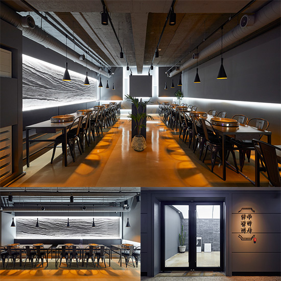 36 坪江南时尚鸡排店 现代高级氛围设计鉴赏-1