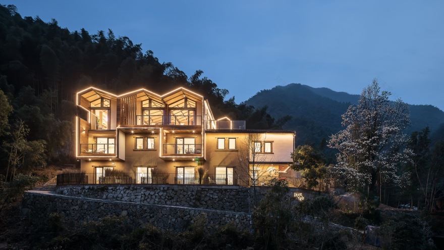简然建筑丨戴家山倚云山舍精品民宿建筑设计 丨中国浙江-25