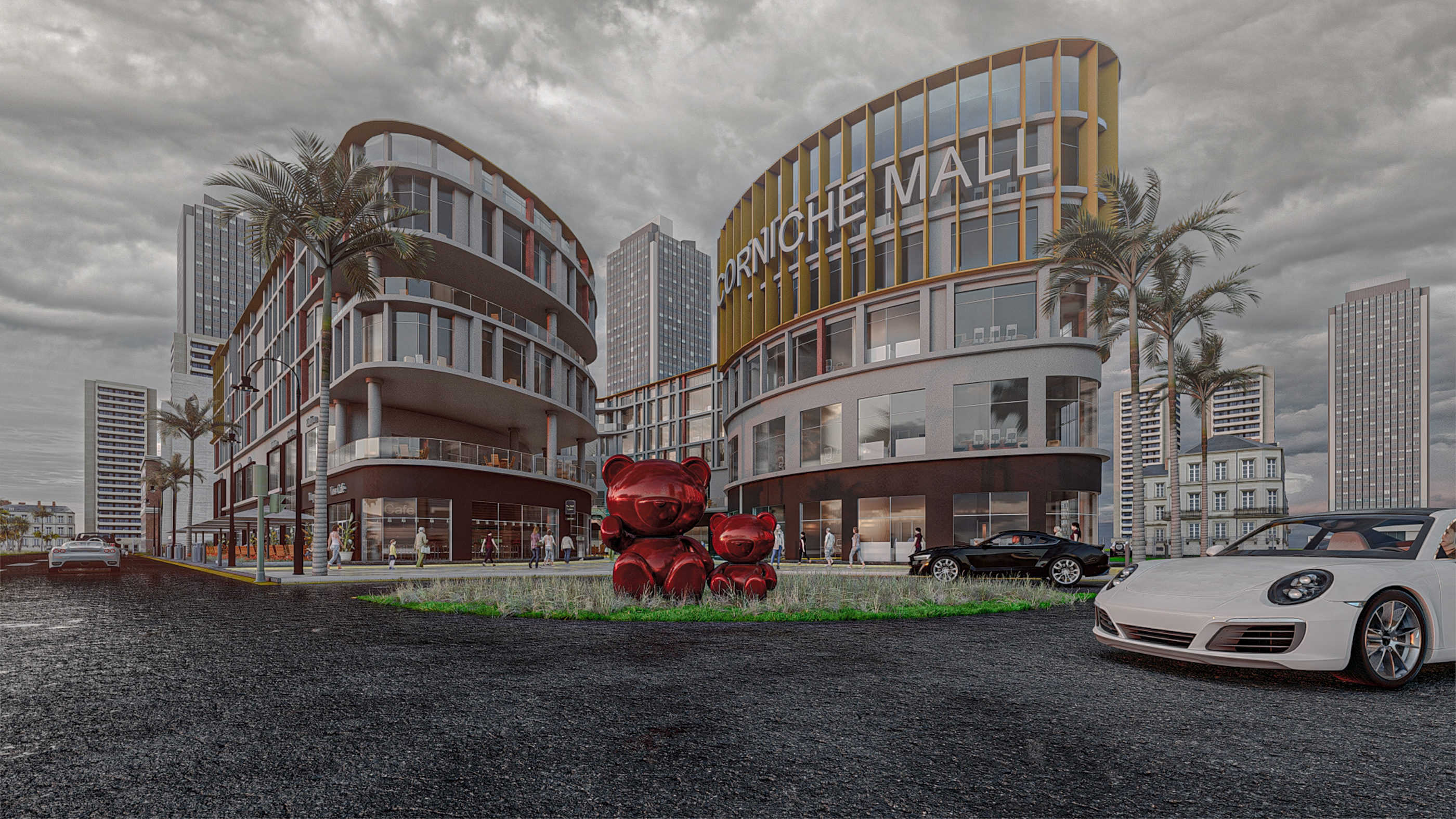 Corniche Mall – Commercial & Office Hub in New Mansoura-0