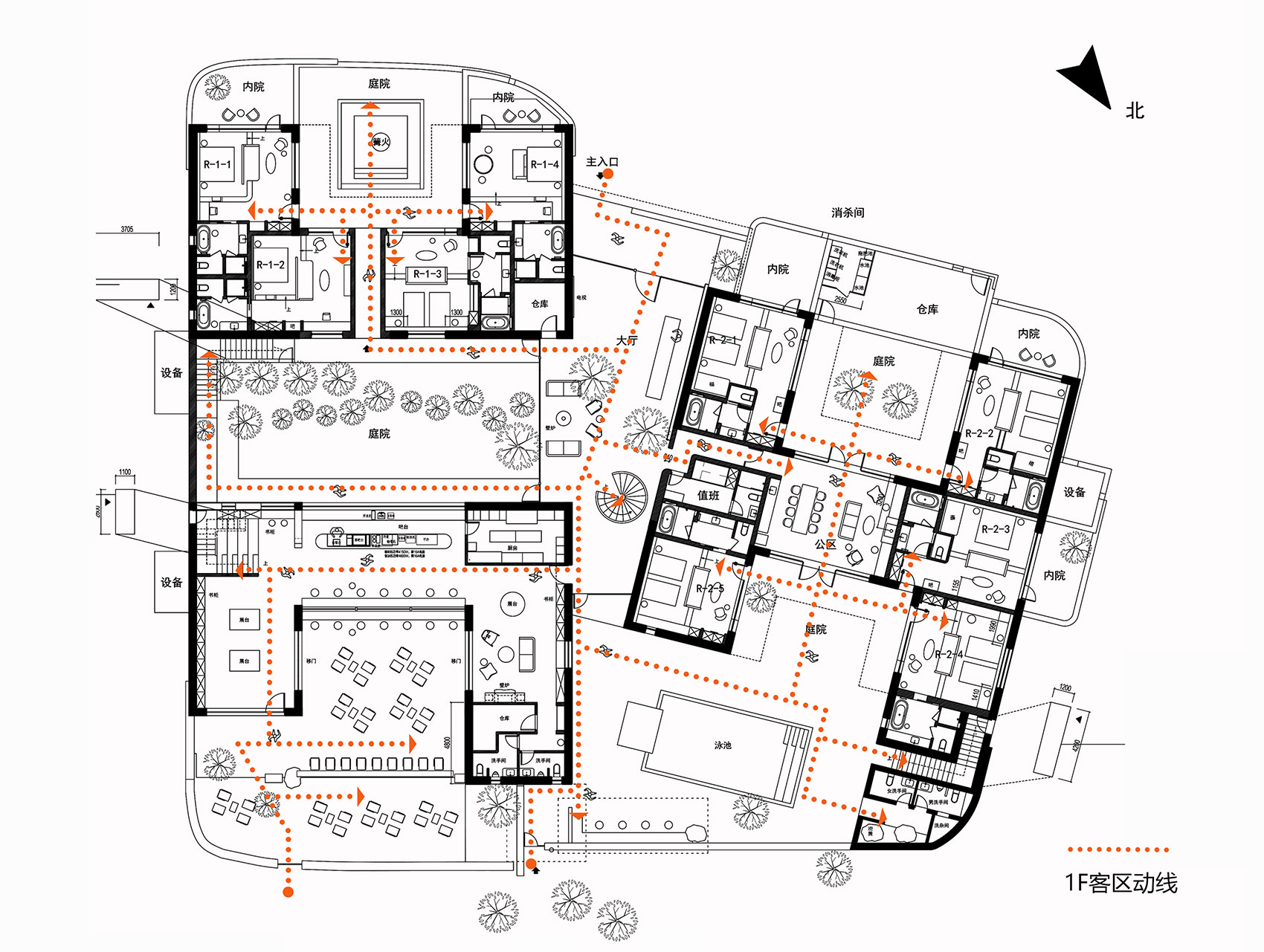 元白·中卫店丨中国宁夏丨观堂设计-72