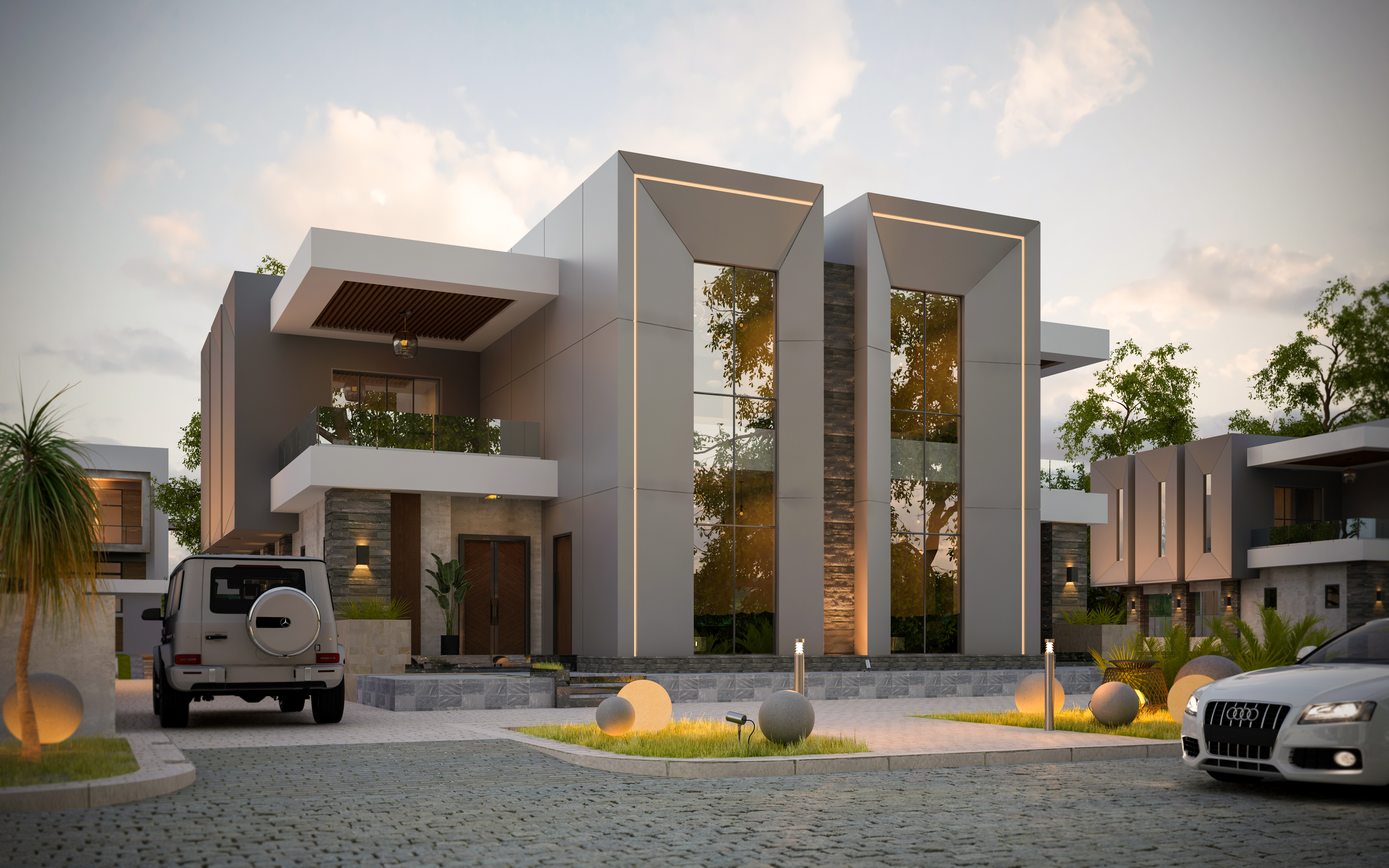 焦夫双子屋（迷你大院）丨沙特阿拉伯-4