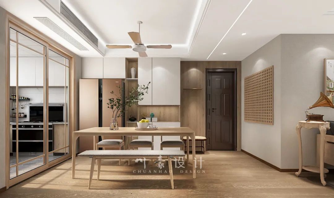 上海城市公寓 120㎡日式风家居设计丨中国上海丨郑江-17