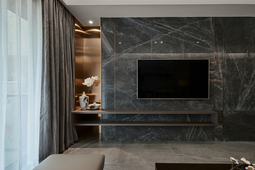 杭州农迁房里的中式世外桃源 | 精致选材与独特品味-15