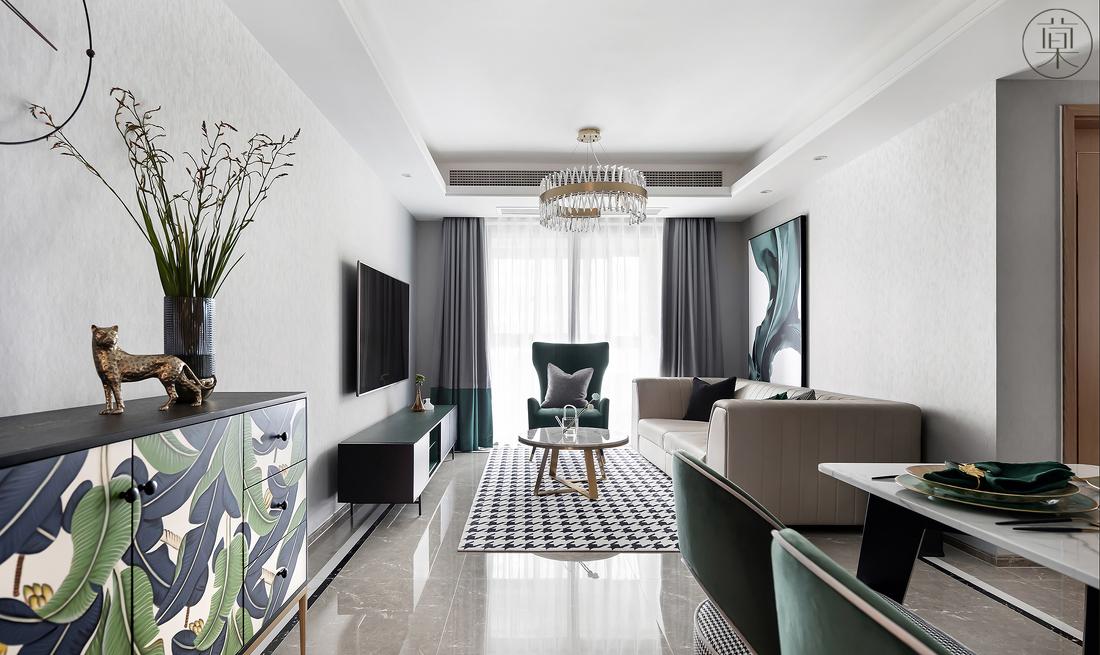 春意盎然的现代家居空间设计-2