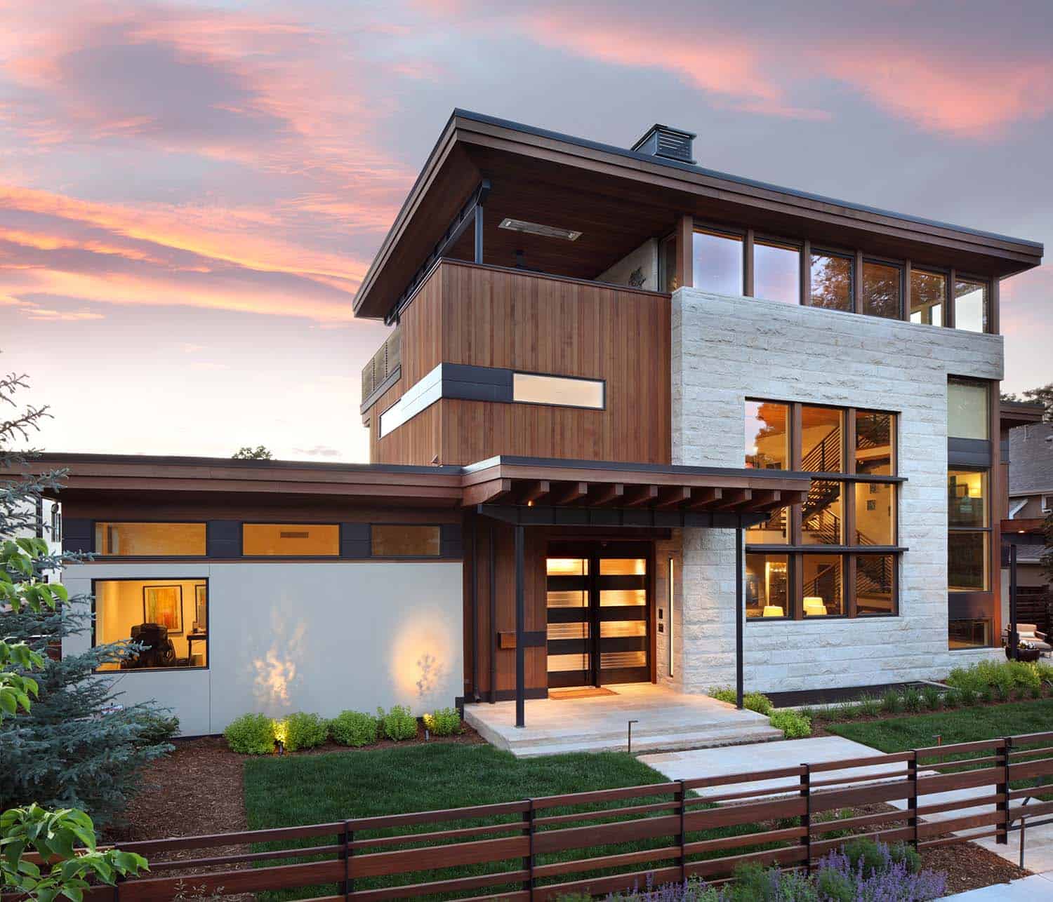 See inside this urban house built around an amazing courtyard in Denver-0