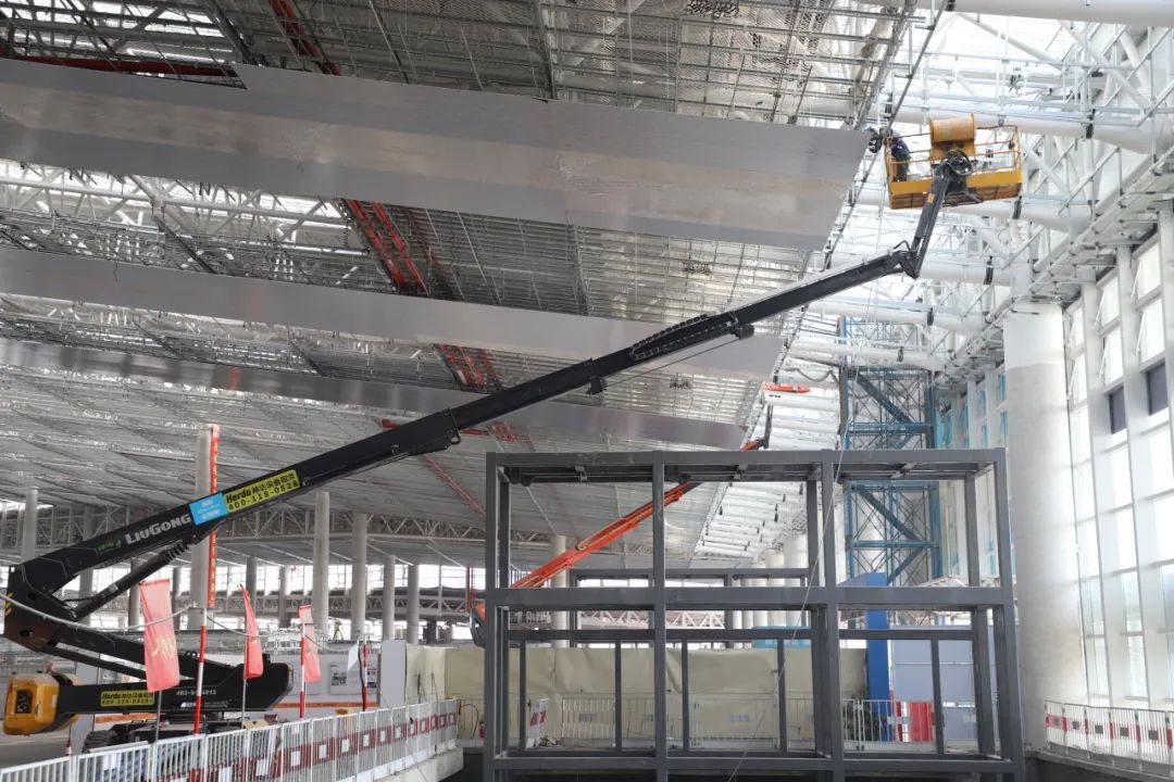 央视聚焦！中建八局厦门翔安国际机场航站楼项目建设加速推进-56