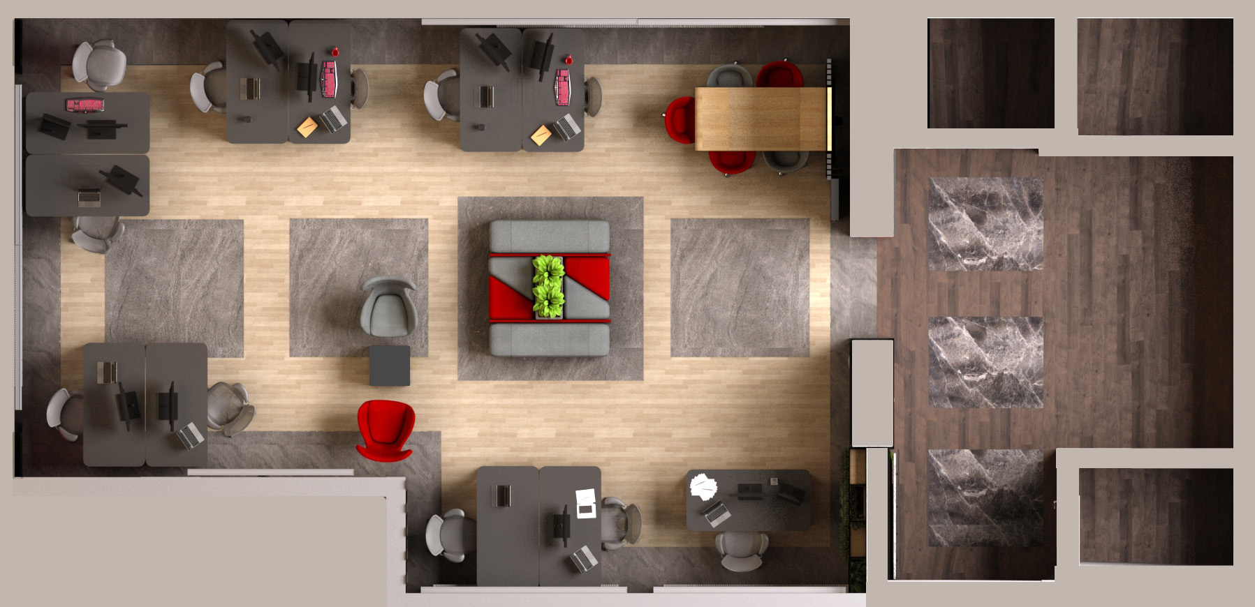 富戈游戏办公室项目丨HATİCE AKARSU-0