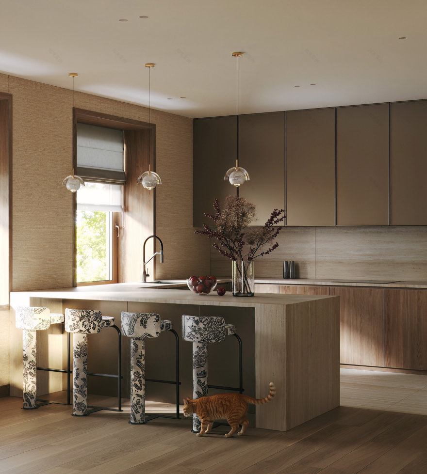 乡村住宅厨房 餐厅空间设计丨RIM.VIII-11