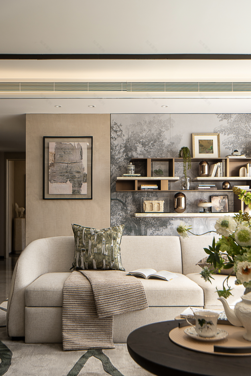 沈阳华润九悦二期174㎡样板间丨中国沈阳丨精装万景百年室内设计有限公司,软装北京靳朝晖设计有限公司-8