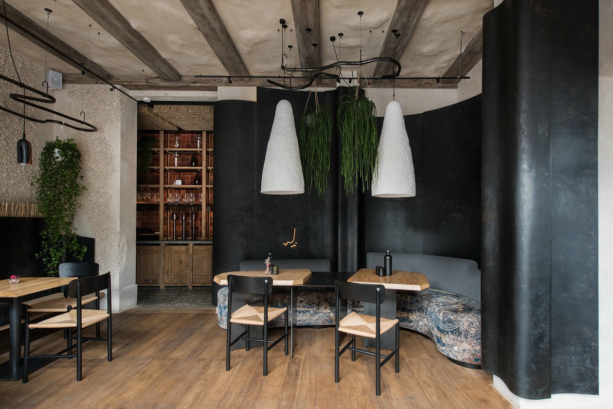 圣彼得堡150㎡格鲁吉亚餐厅-6