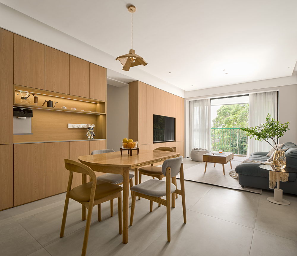 广东98㎡原木精致小宅丨中国广州丨钟午设计-29