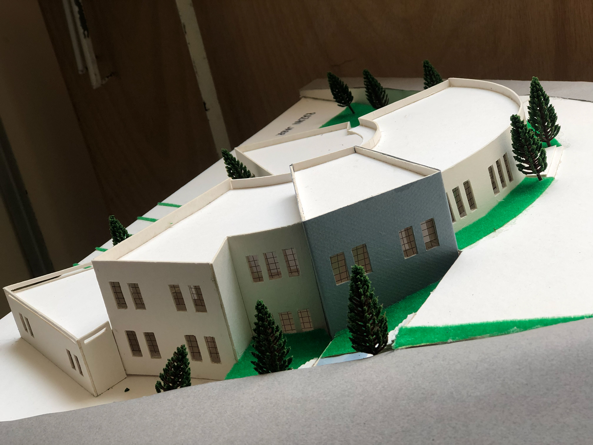 Clinic design - 2nd year, Hand drawings-4