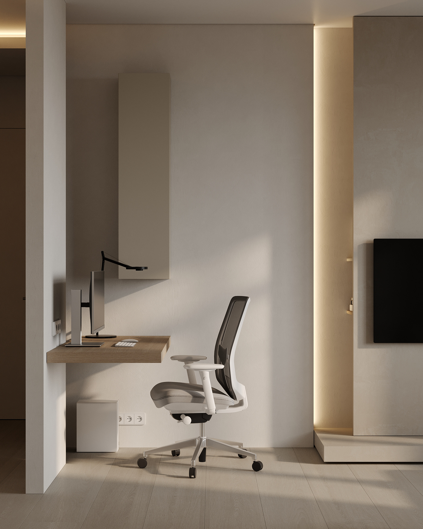 中性色系小空间公寓设计 超有范儿！-5