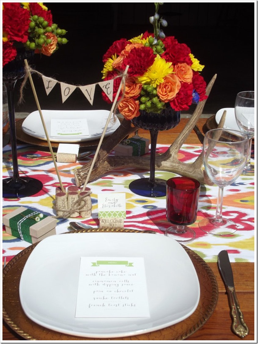 Ikat灵感婚礼桌景布置丨EightTreeStreet,Simply Designed-26