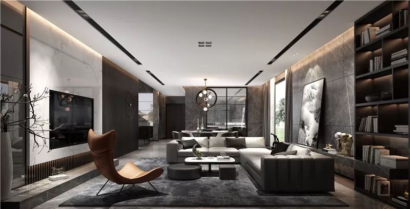 现代黑金空间，打造低调奢华生活-11