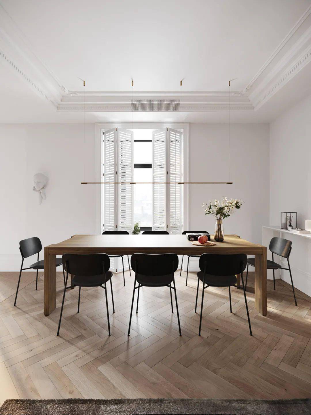 极简留白,诗意空间 · 现代高级住宅设计丨某某设计师-15