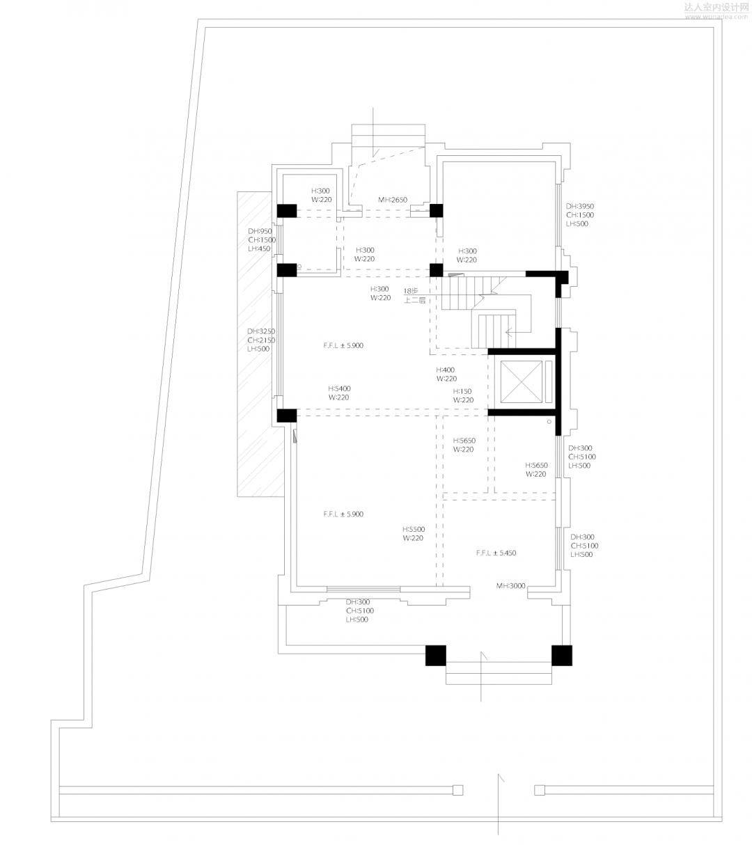 水墨韵律 | 福建连城冠豸山别墅设计-41