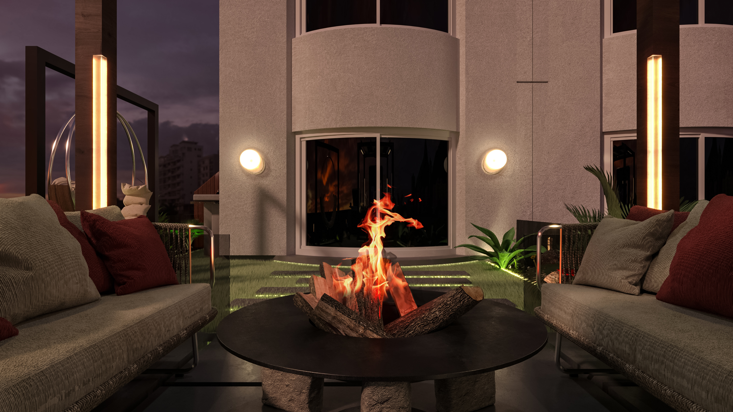 海德公园山景别墅丨埃及开罗丨Atrium Design  Ahmed Rabie-41