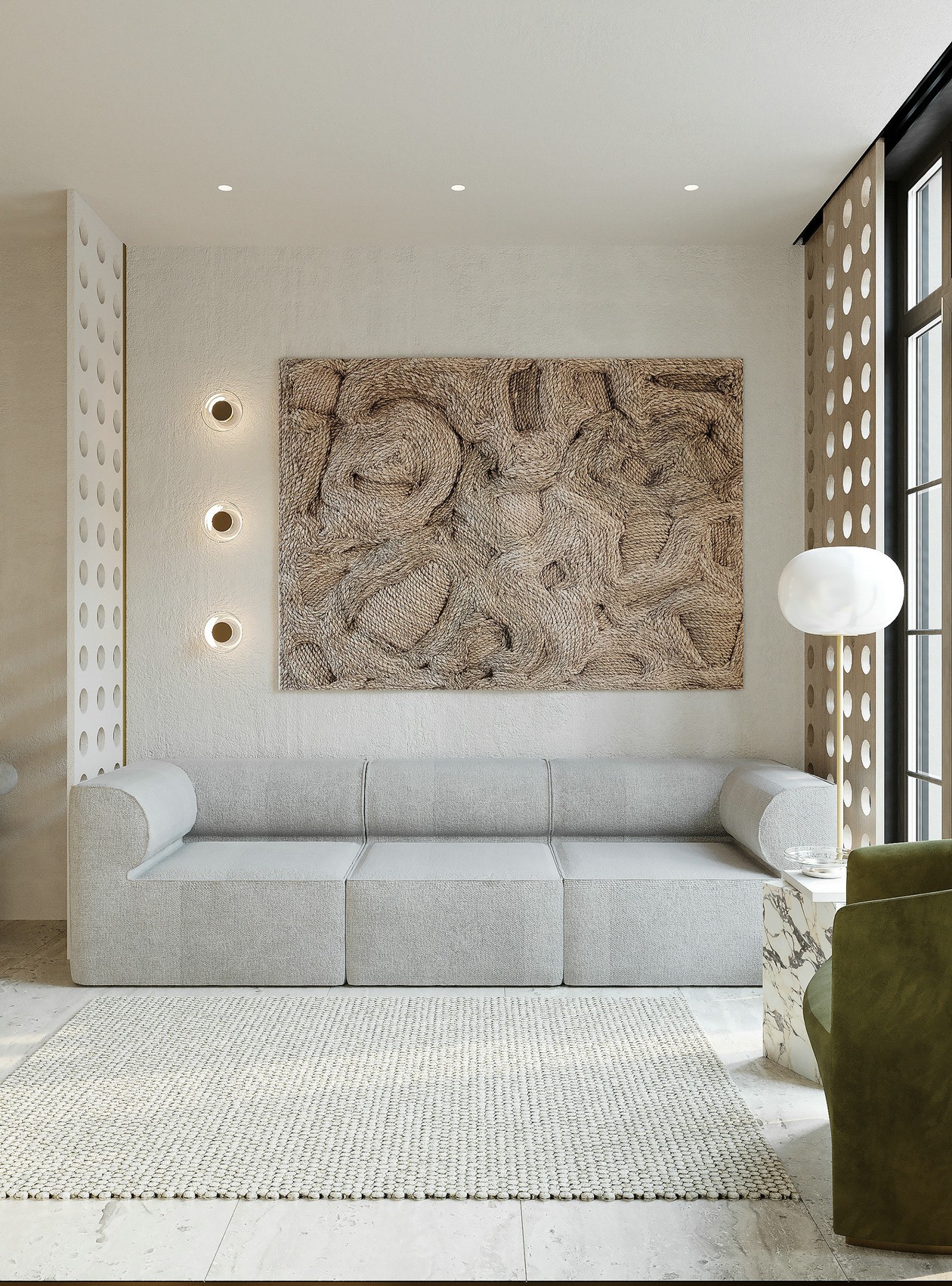 木质清新简约风公寓设计-1