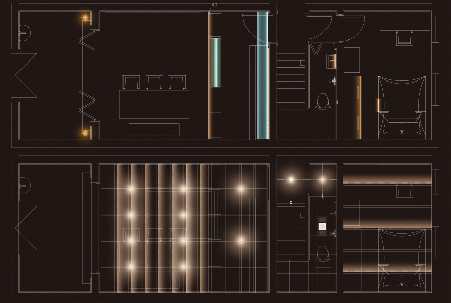 黎宅·全屋智能照明设计丨中国上海-20