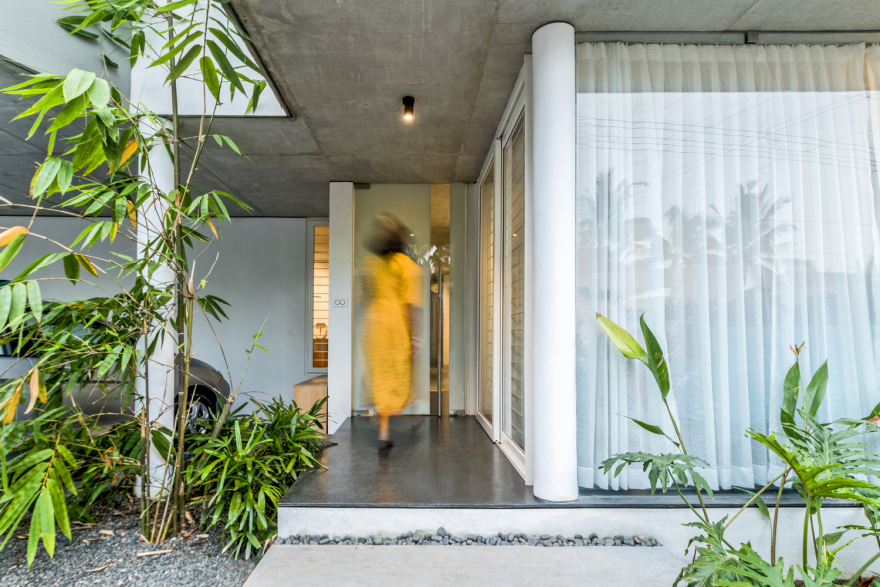 印度 Kottayam 的“浮动色彩”住宅丨Mindspark Architects-27