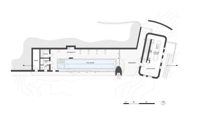 弯曲白橡木绿色屋顶丨加拿大丨Partisans-14