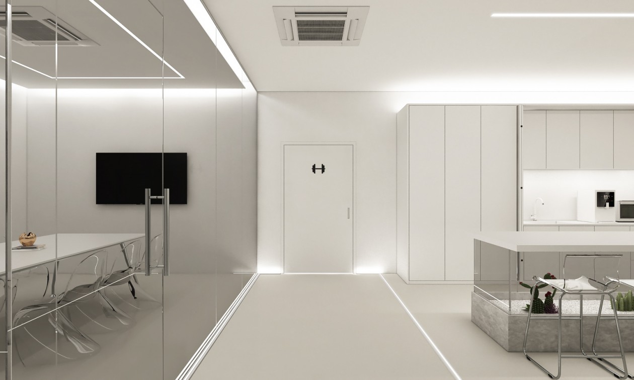 简约风办公空间设计-3