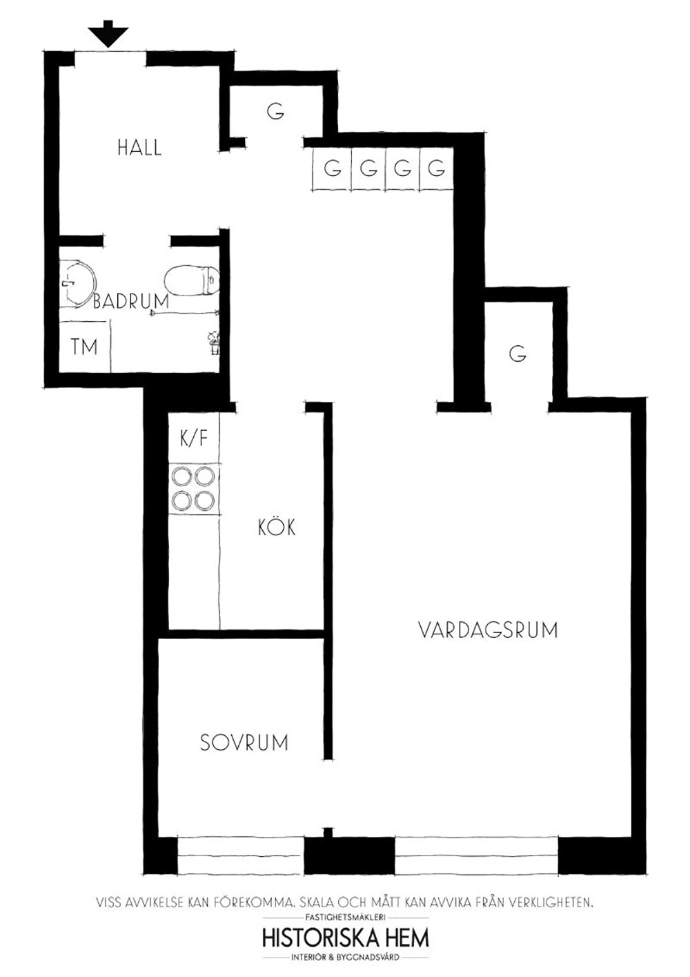 斯德哥尔摩 45 平米小公寓的蓝墙魅力-22