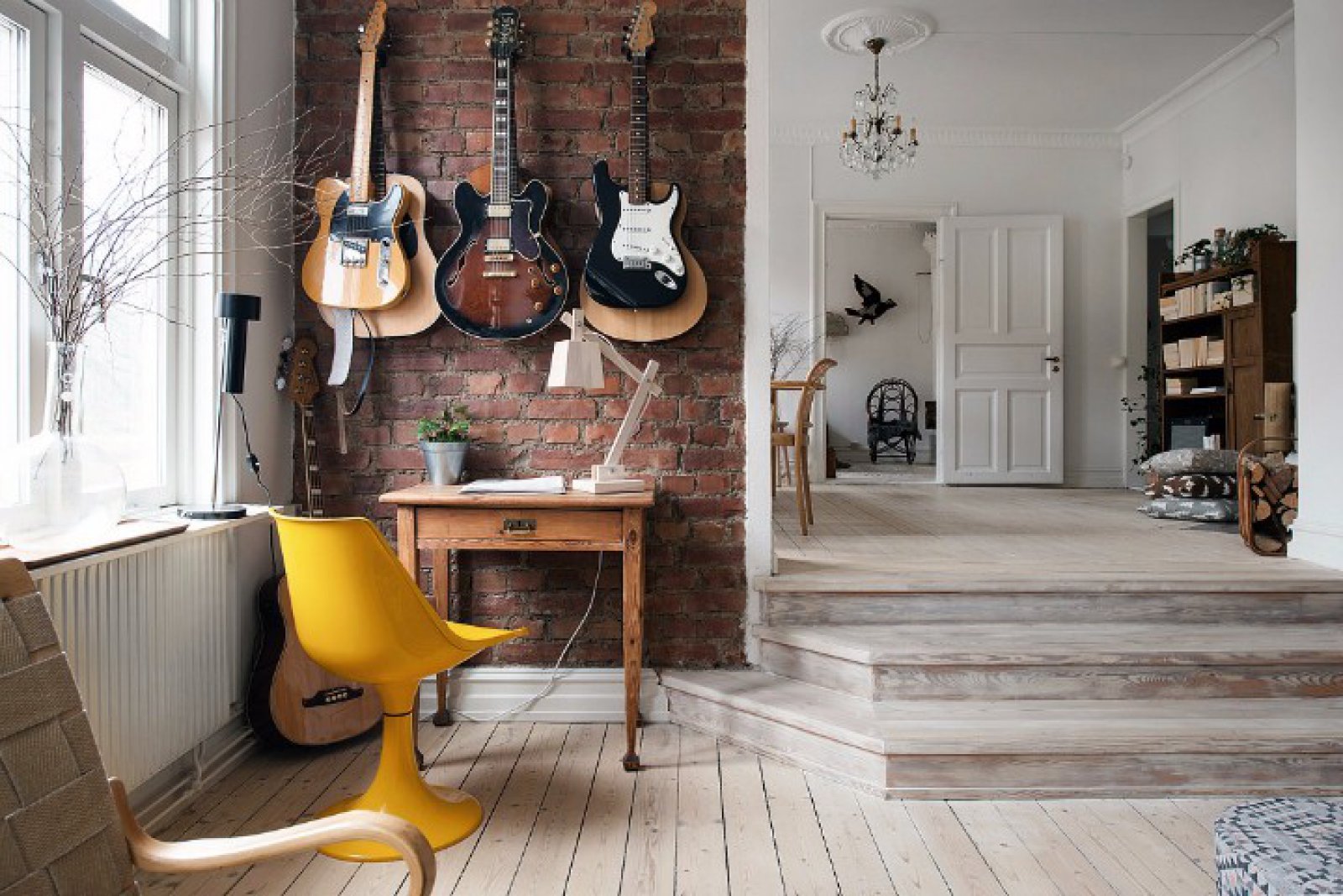 国外超美纯白北欧风住宅-11