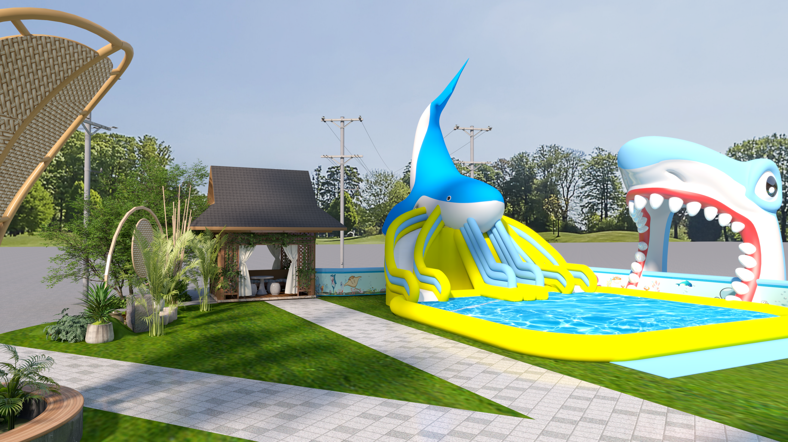 商业·西双版纳橄榄坝傣族园泼水广场商业场地包装丨中国西双版纳丨郭大叔和星星崽-25