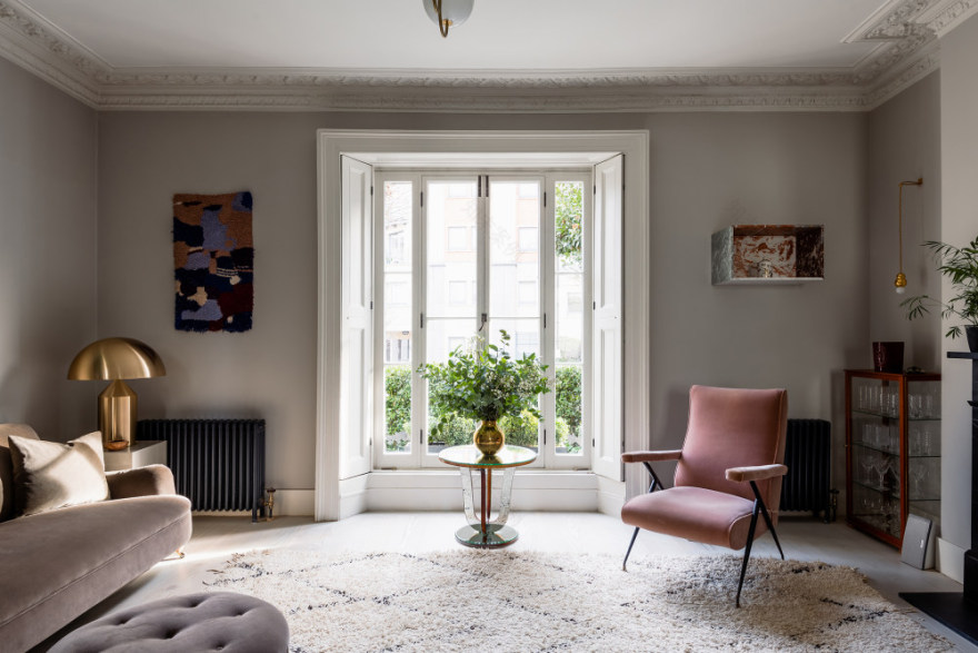 斯堪的纳维亚风格的维多利亚时代房屋设计丨英国伦敦丨Charles Mellersh-9