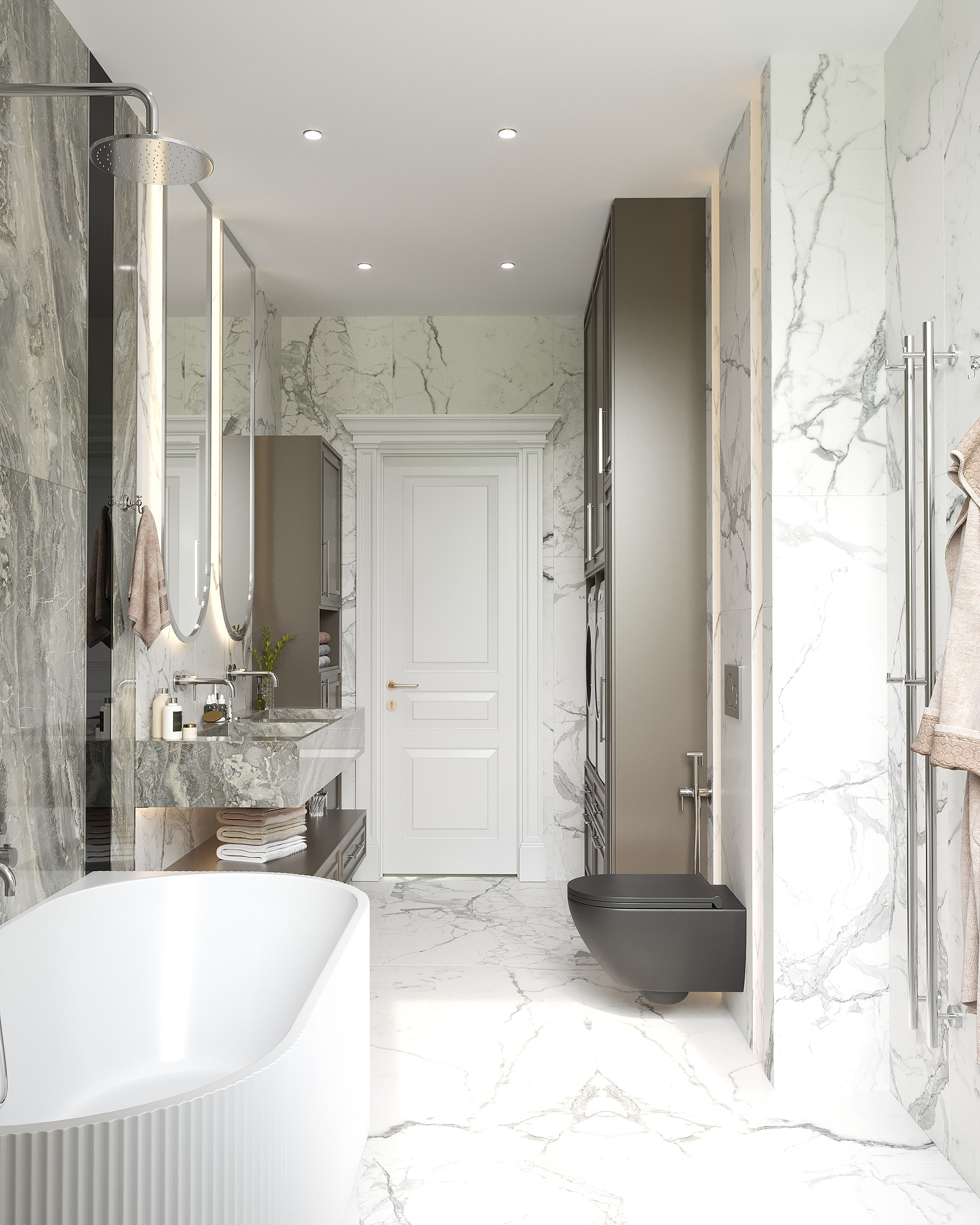 雅罗斯拉夫尔新古典主义别墅丨俄罗斯莫斯科丨WHITE SKILL STUDIO-49