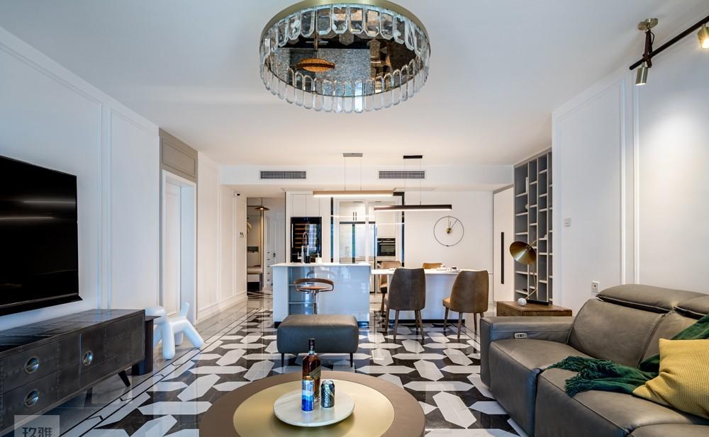 混搭风餐厅 | 岛台餐桌一体，中西厨结合-31