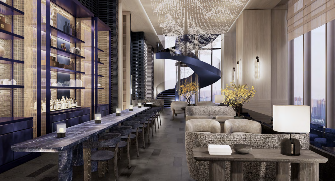 西安华尔道夫酒店丨中国西安丨Yabu Pushelberg-41