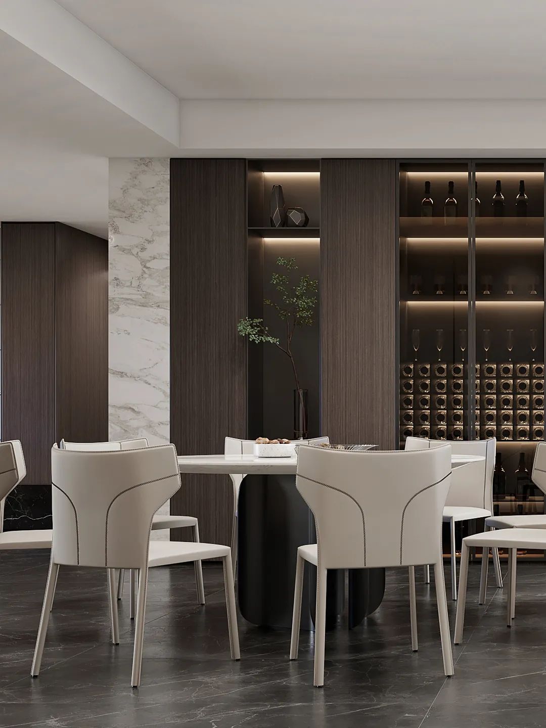 意式极简艺术生活融合设计丨中国长沙丨周笙笙建筑装饰设计-27