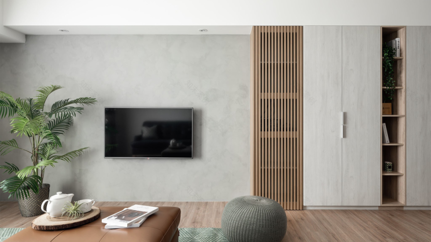 简约白·柔美温馨的三居之家-12