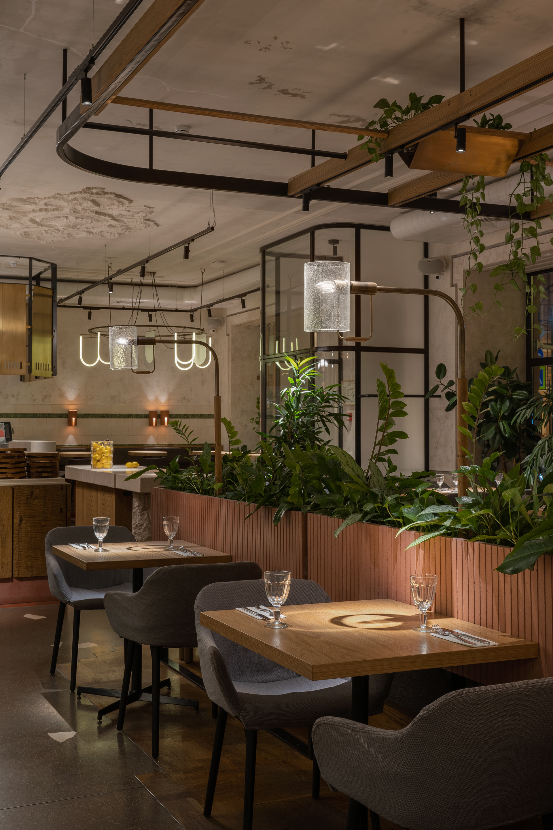 MAMA ROMA 餐厅室内设计丨俄罗斯圣彼得堡丨Anna Filippova,Polina Masiianskaia-84