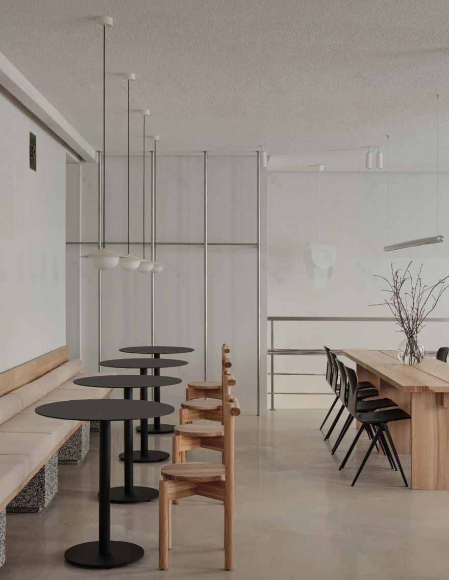 Civil Coffee Bar · 简约主义美学空间丨俄罗斯圣彼得堡丨Antwe Design-39