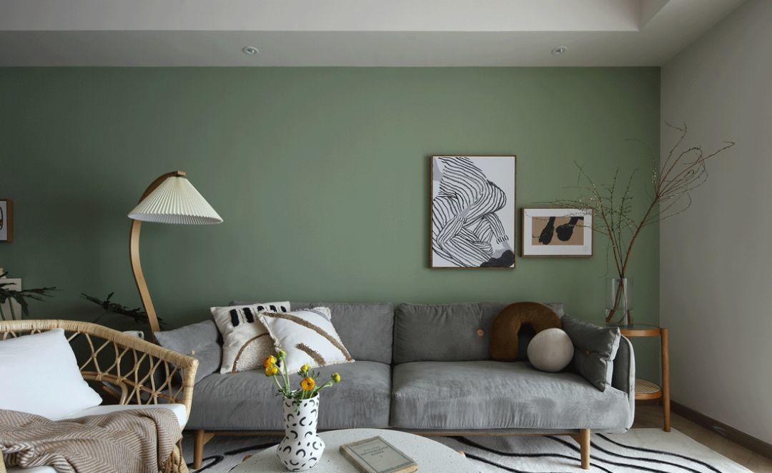 平层住宅的清爽绿意变身丨清羽设计-2