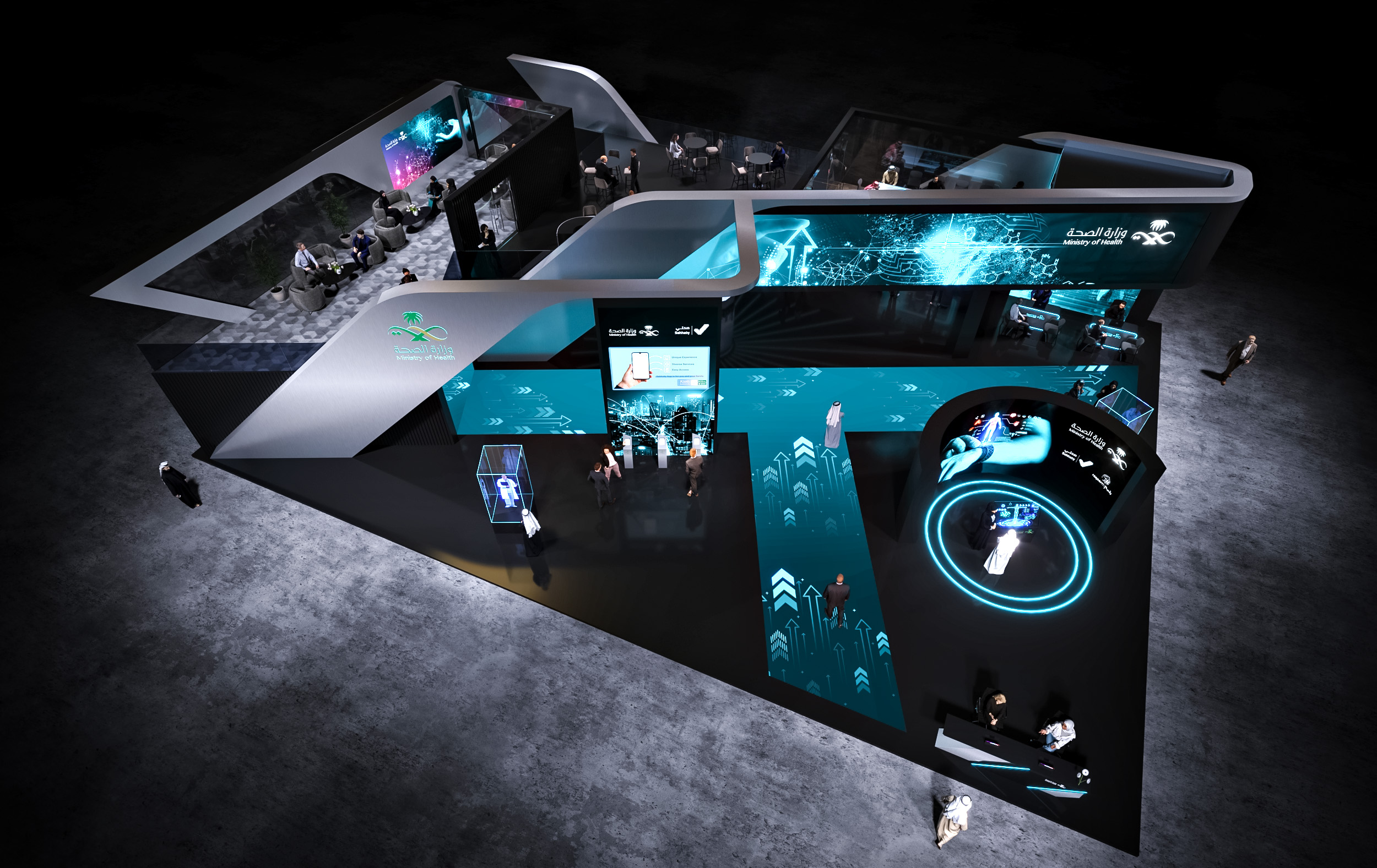 MOH Stand 26.5m x 19m Global Health 2025-28