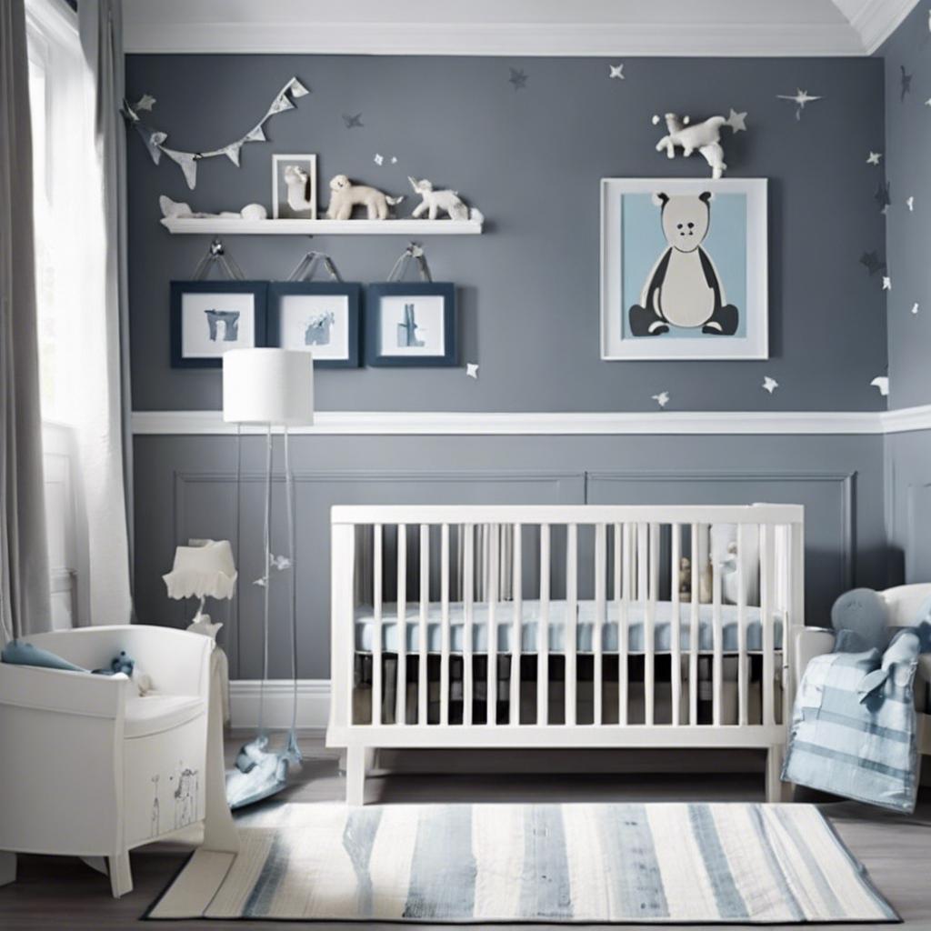 现代男宝宝 nursery 房间设计-55