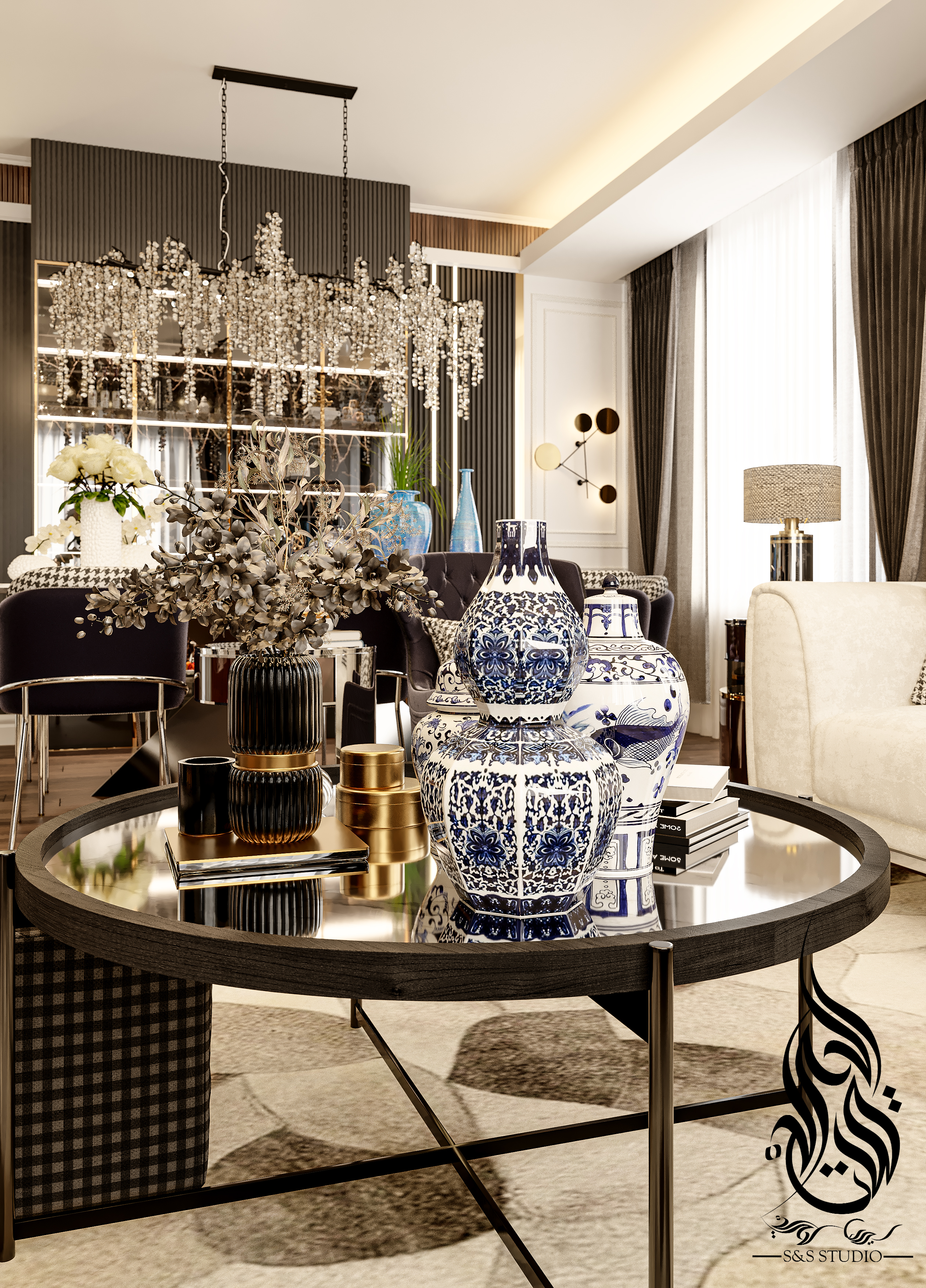 free download livingroom 3d model-0