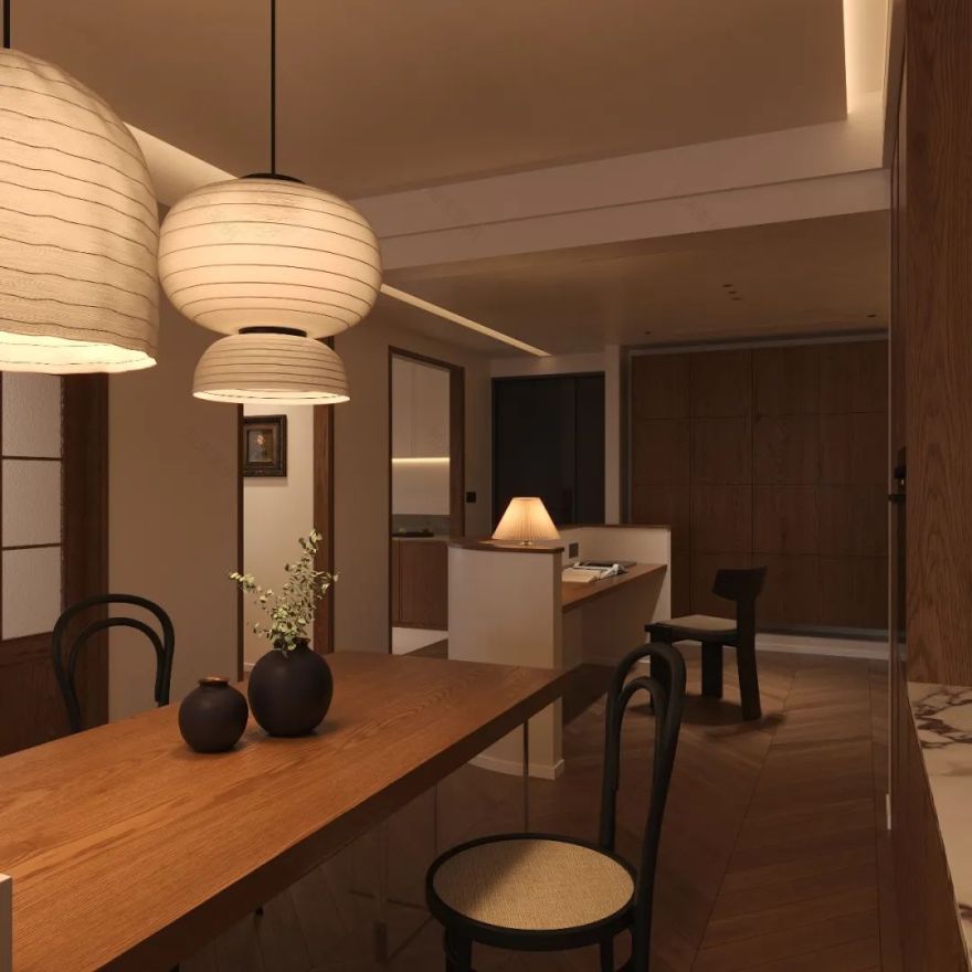 复古原木风!极度舒适惬意的家丨中国深圳丨壹贰壹捌设计事务所-12