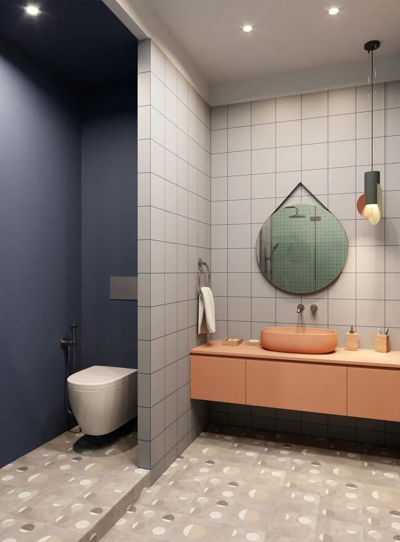 莫斯科 106㎡现代简约家居，融入苏联构成主义风格-144