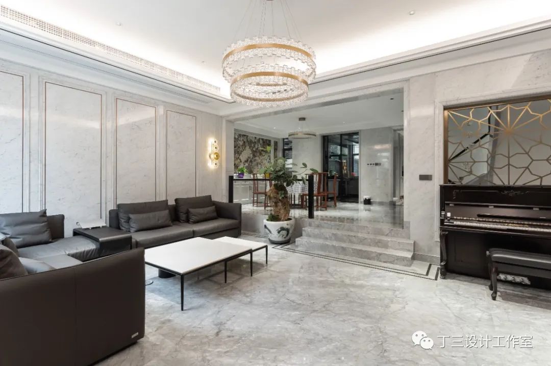 杭州凯文杭庄现代风格联排别墅设计丨中国杭州丨丁三设计工作室-19