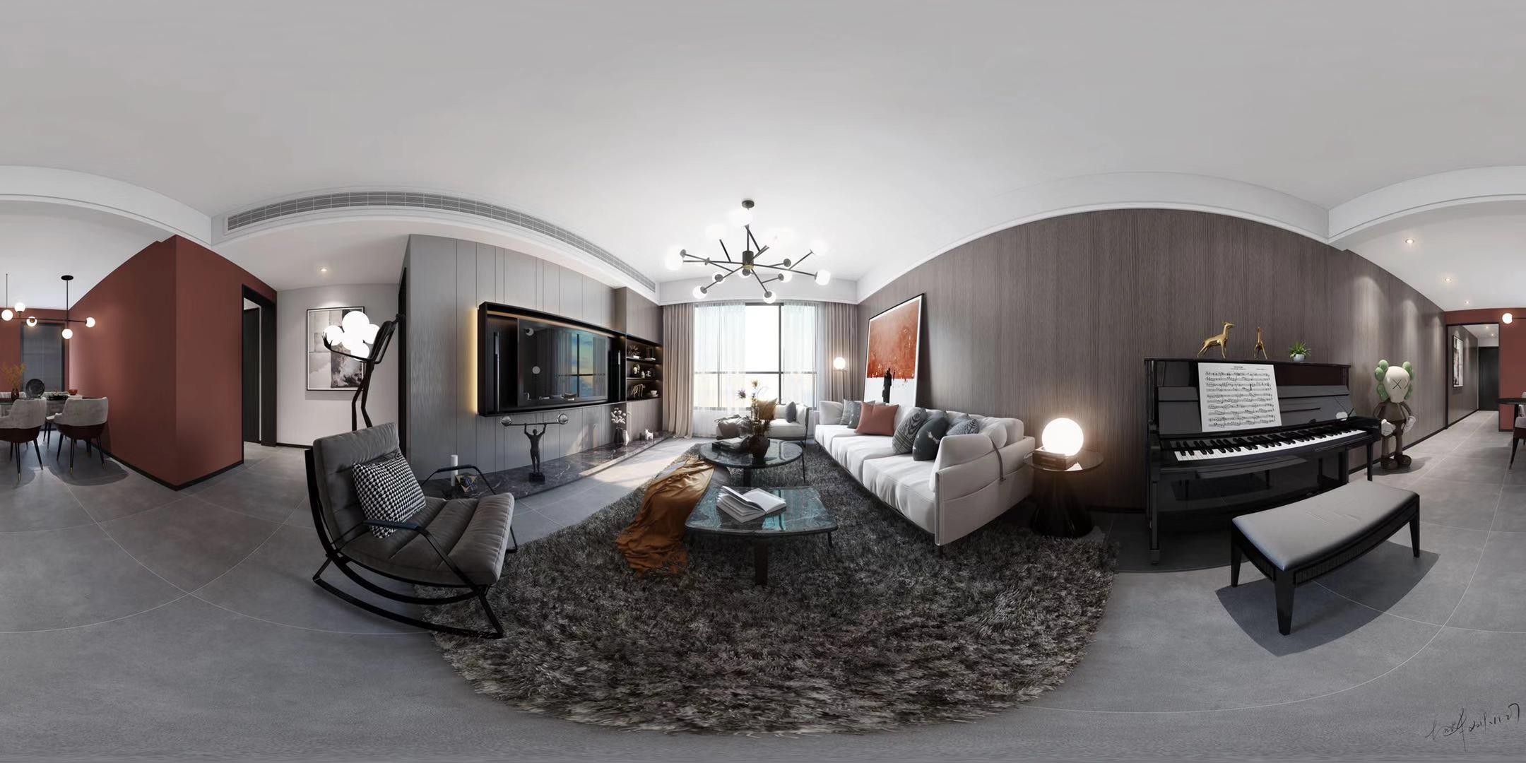 成都眉山 90 后小家，浣溪台打造简约宜居空间-2