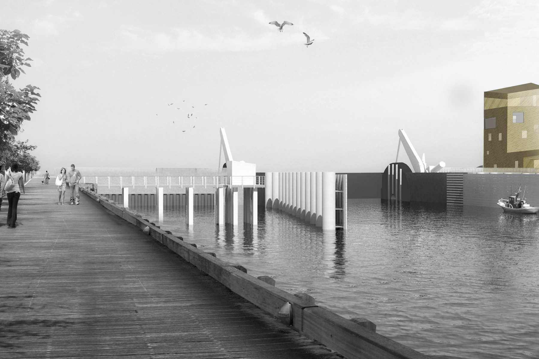 Dienstverlening stormvloedkering – Nieuwpoort — Archiles architecten-3